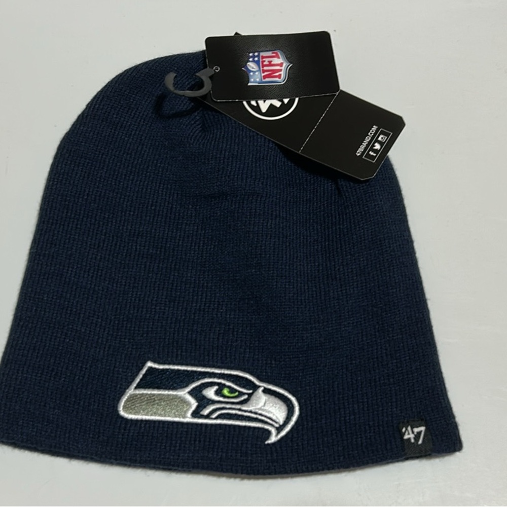 NFL Navy Blue Beanie Hat